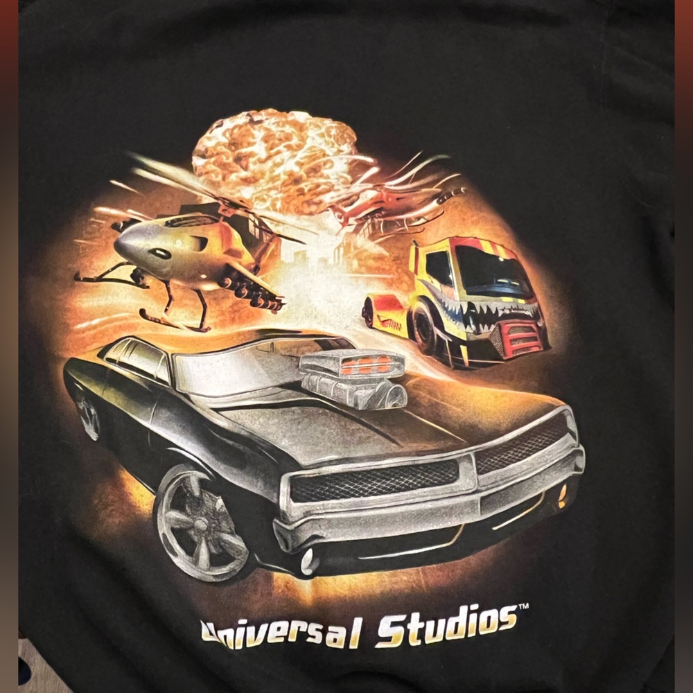 Fast and the Furious Universal Studios black zip jacket
